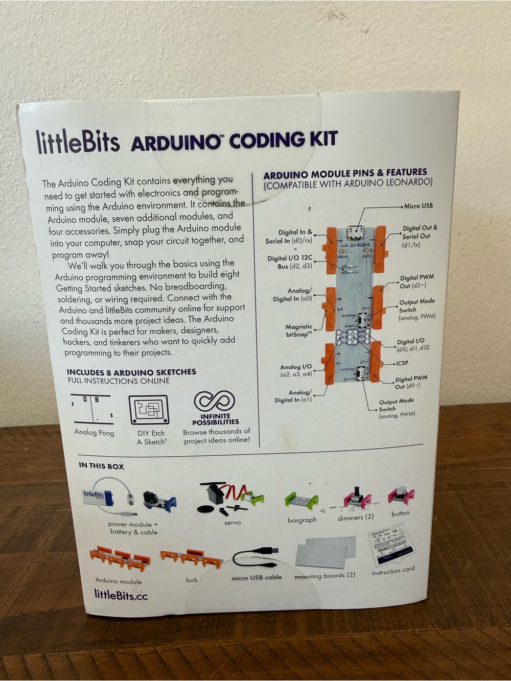littleBits Arduino Coding Kit - Stem learning electronics - 8 modules set - Picture 4 of 5
